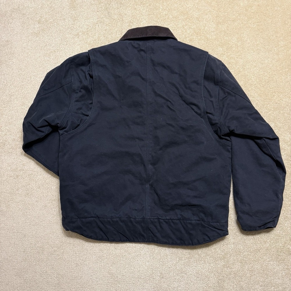 Dri Duck Outlaw Jacket Men's Large L Black Canvas Quilt Lined Dri-Duck Detroit - Picture 13 of 16